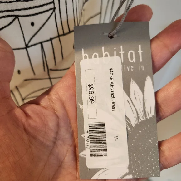 Habitat linen cotton dress size large - Picture 6 of 11